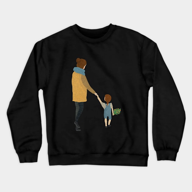 MOM Crewneck Sweatshirt by Amalia Restrepo